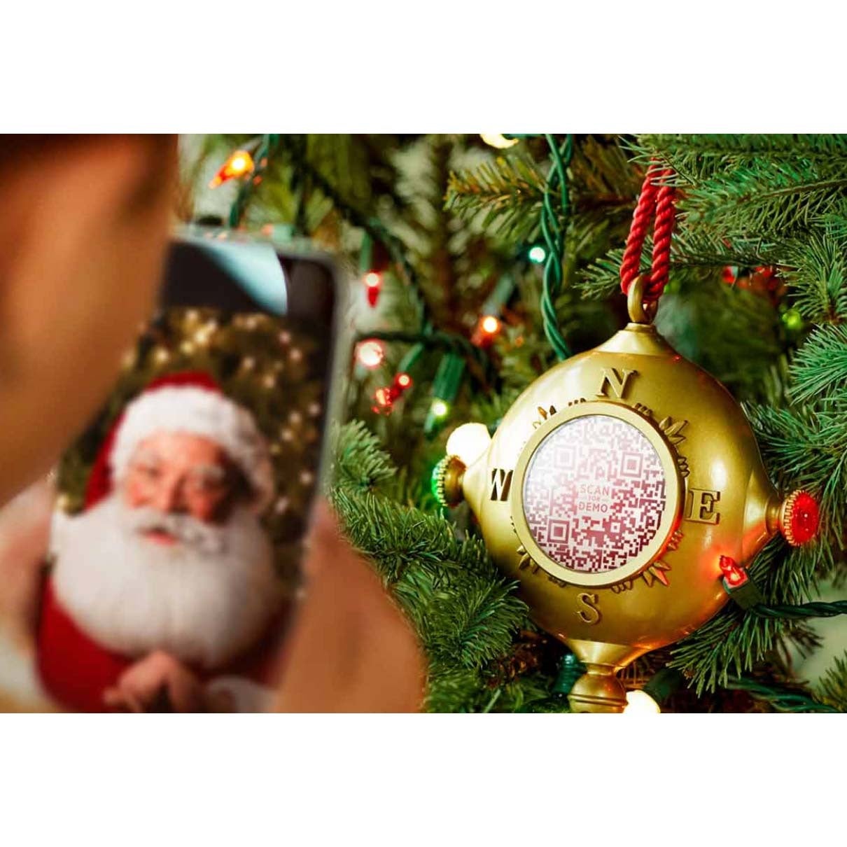 Santa's Kindness Ornament & Journal