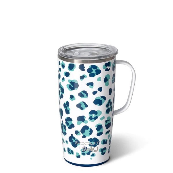 Tall Travel Mug With Handle 